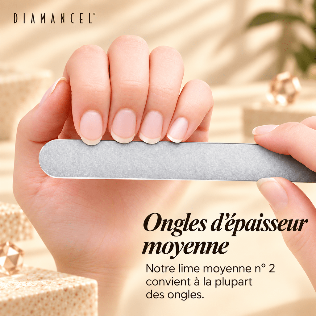 Diamancel #2 – Medium Flexible Diamond Nail File - Diamancel Europe