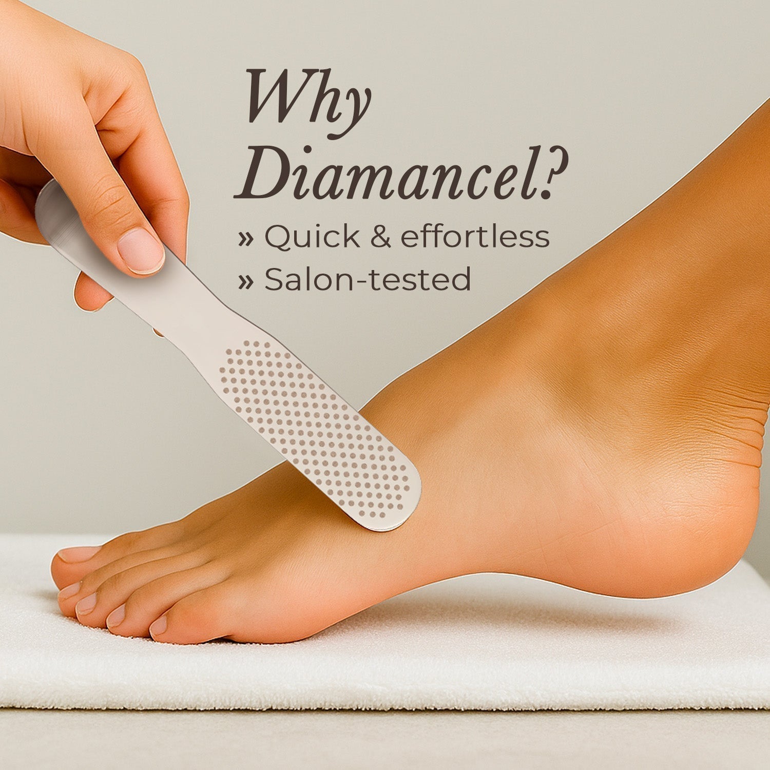 How to use DIAMANCEL rasps and buffers for foot calluses - Diamancel Europe