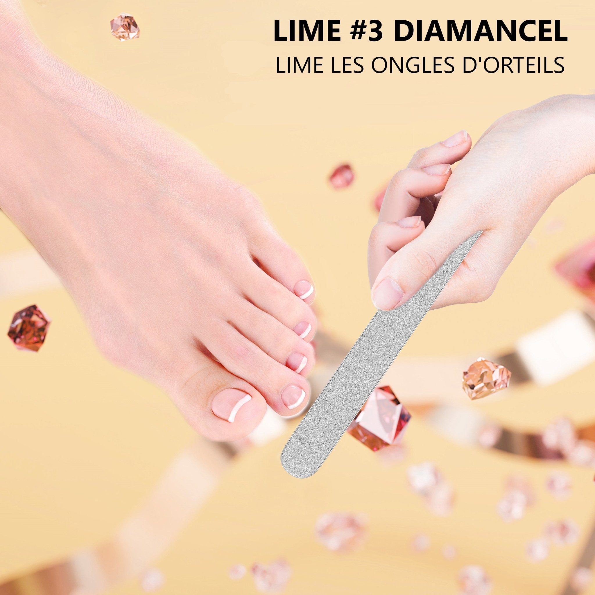 3 Flexible File - Coarse - Diamancel Europe