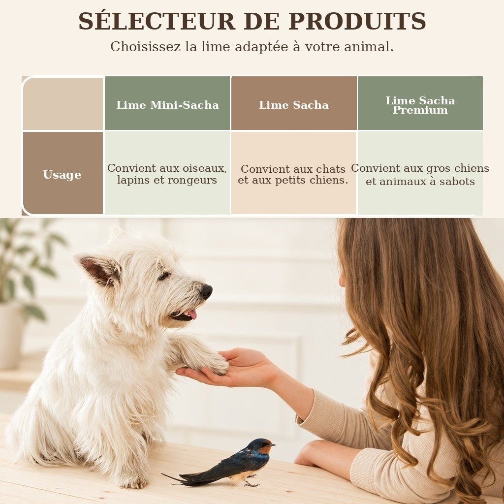 Sacha™ Diamond Pet Nail File – Medium Size - Diamancel Europe