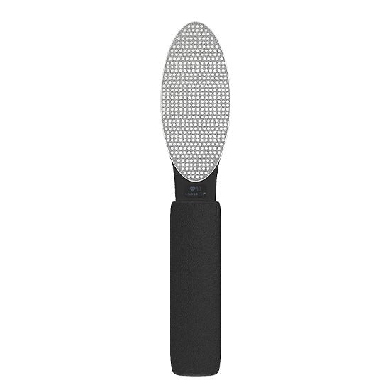 front side of the Diamancel foot buffer 10 fine real diamond grit with confortable black handle