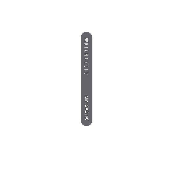 Grey back side Mini Sacha diamond file for pets' claws. Can replace the claw cutter. Size 10,6 cm. Diamancel Europe