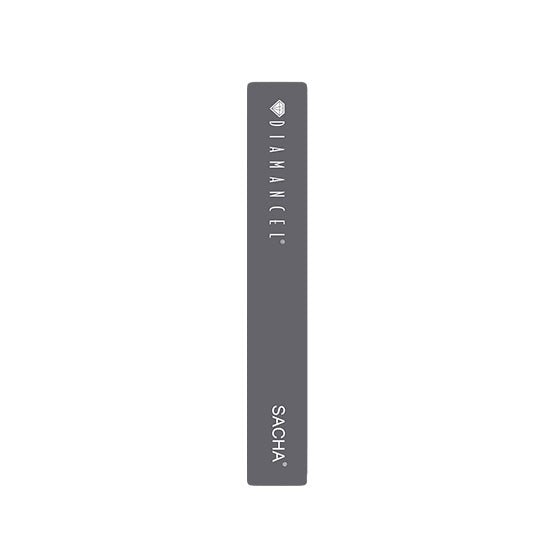 Grey back side of Sacha diamond file for pets 'claws. Can replace the claw cutter. Size 12,1cm. Diamancel Europe